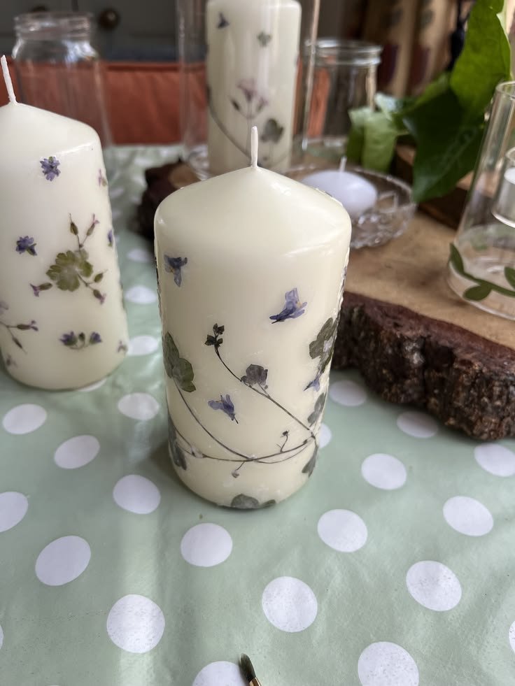 Hilal bahçesi kavanoz mumu